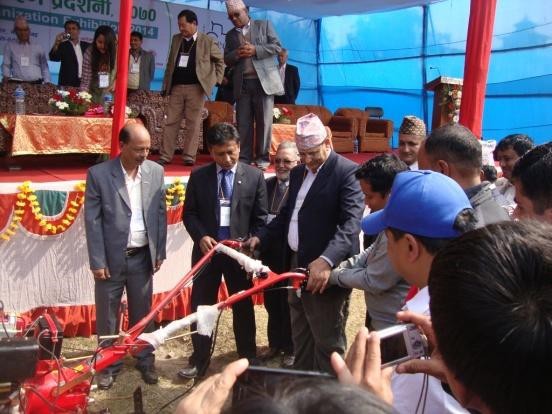 First National Agricultural Mechanization Exhibition, 2070 Narayanghat, Chitwan